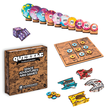 Quezzle Space Adventures mini-games